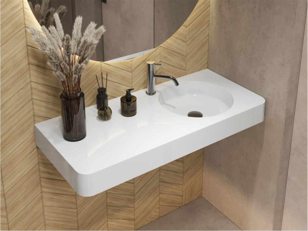 Washbasin LOOP 1000 R