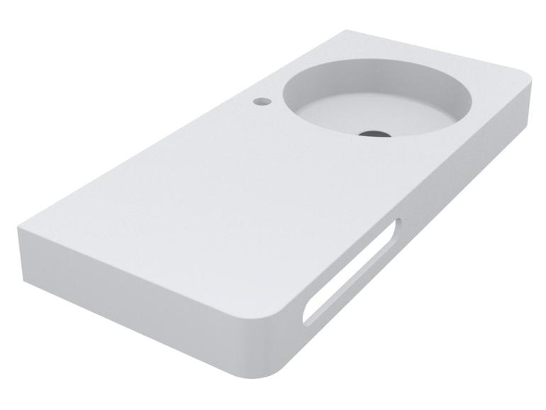Washbasin LOOP 1000 R MIRASOFT