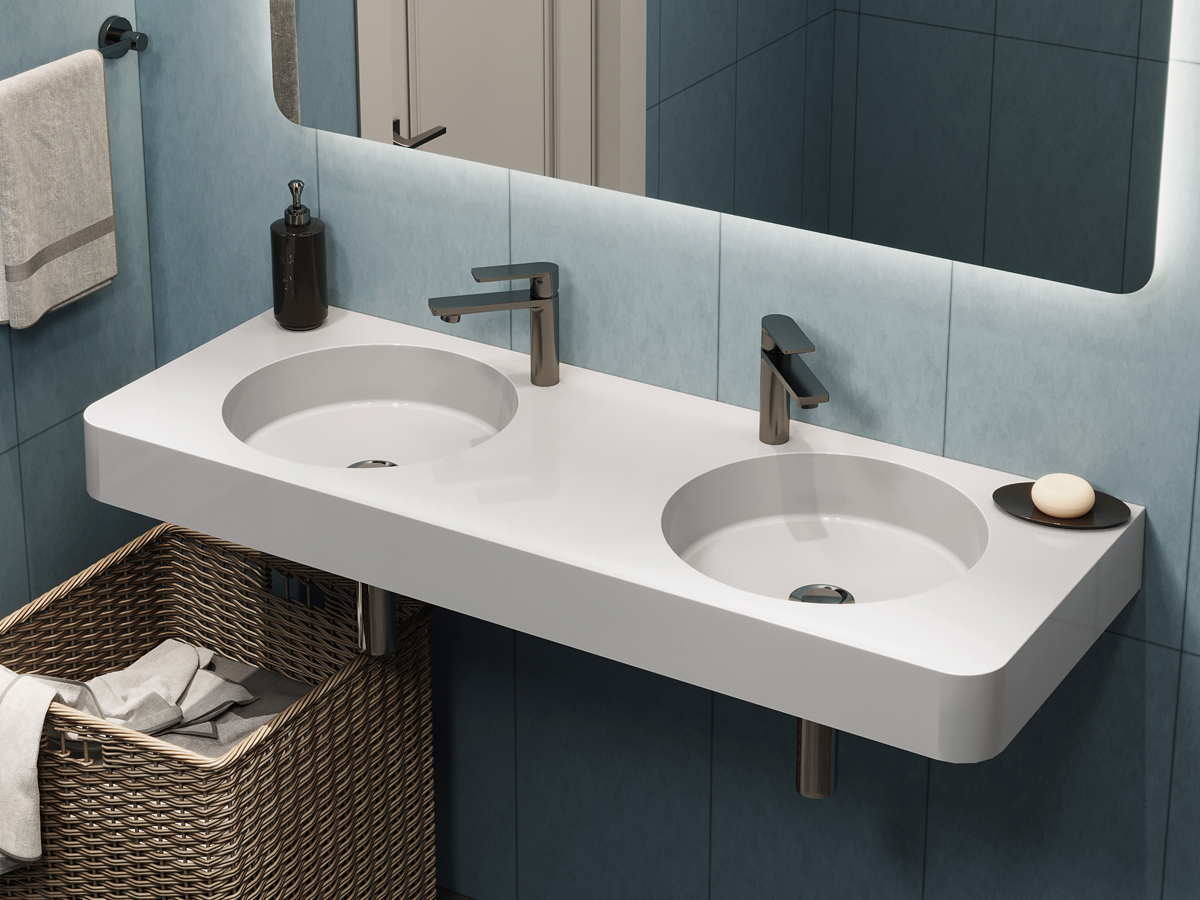 Washbasin LOOP 1200-2