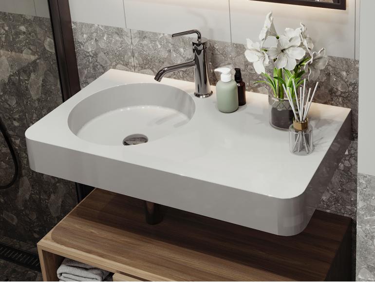 Washbasin LOOP 800 L