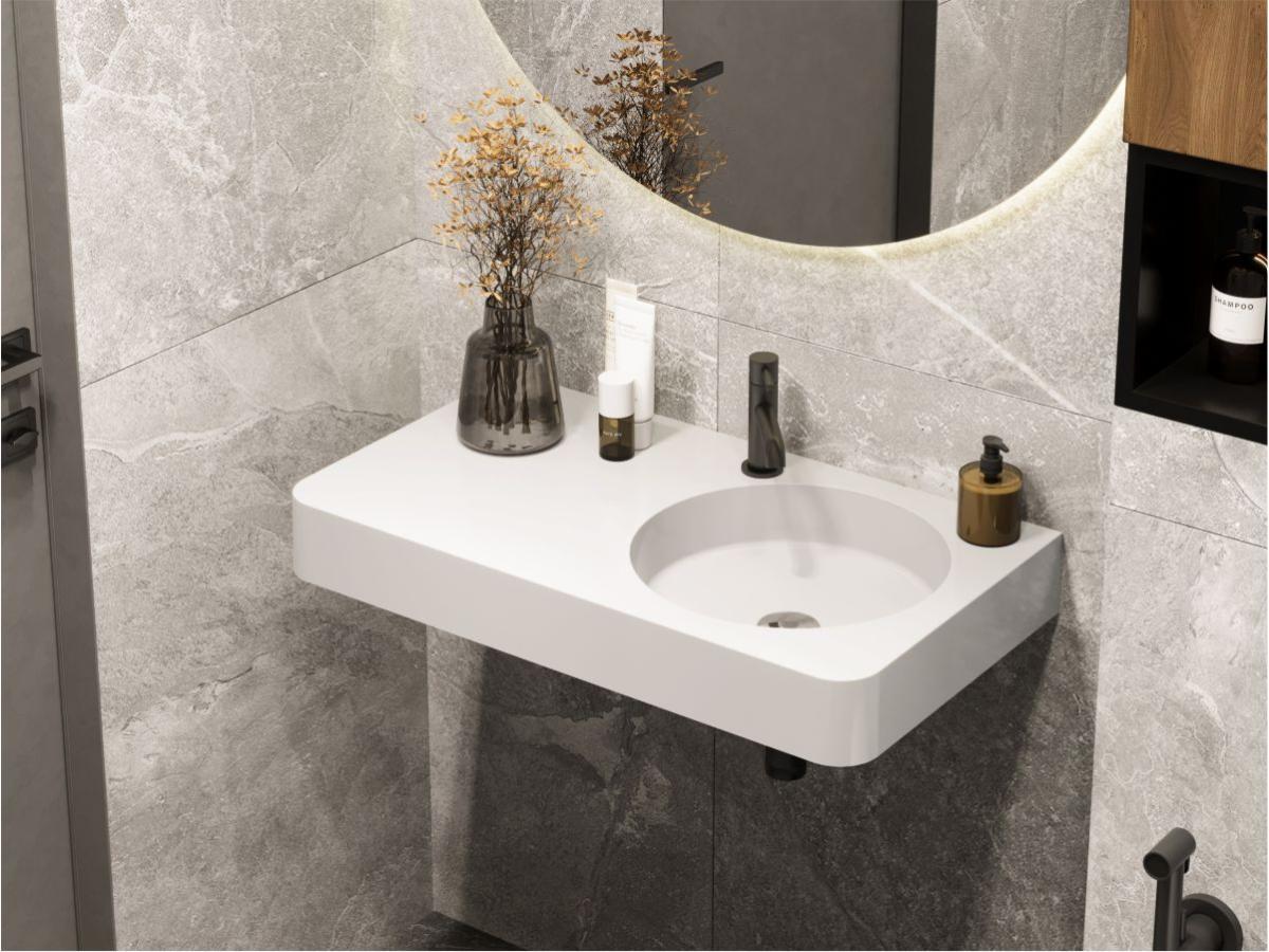 Washbasin LOOP 800 R