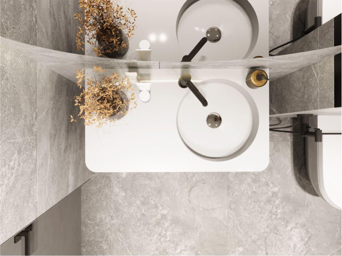 Washbasin LOOP 800 R