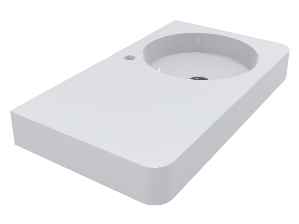 Washbasin LOOP 800 R