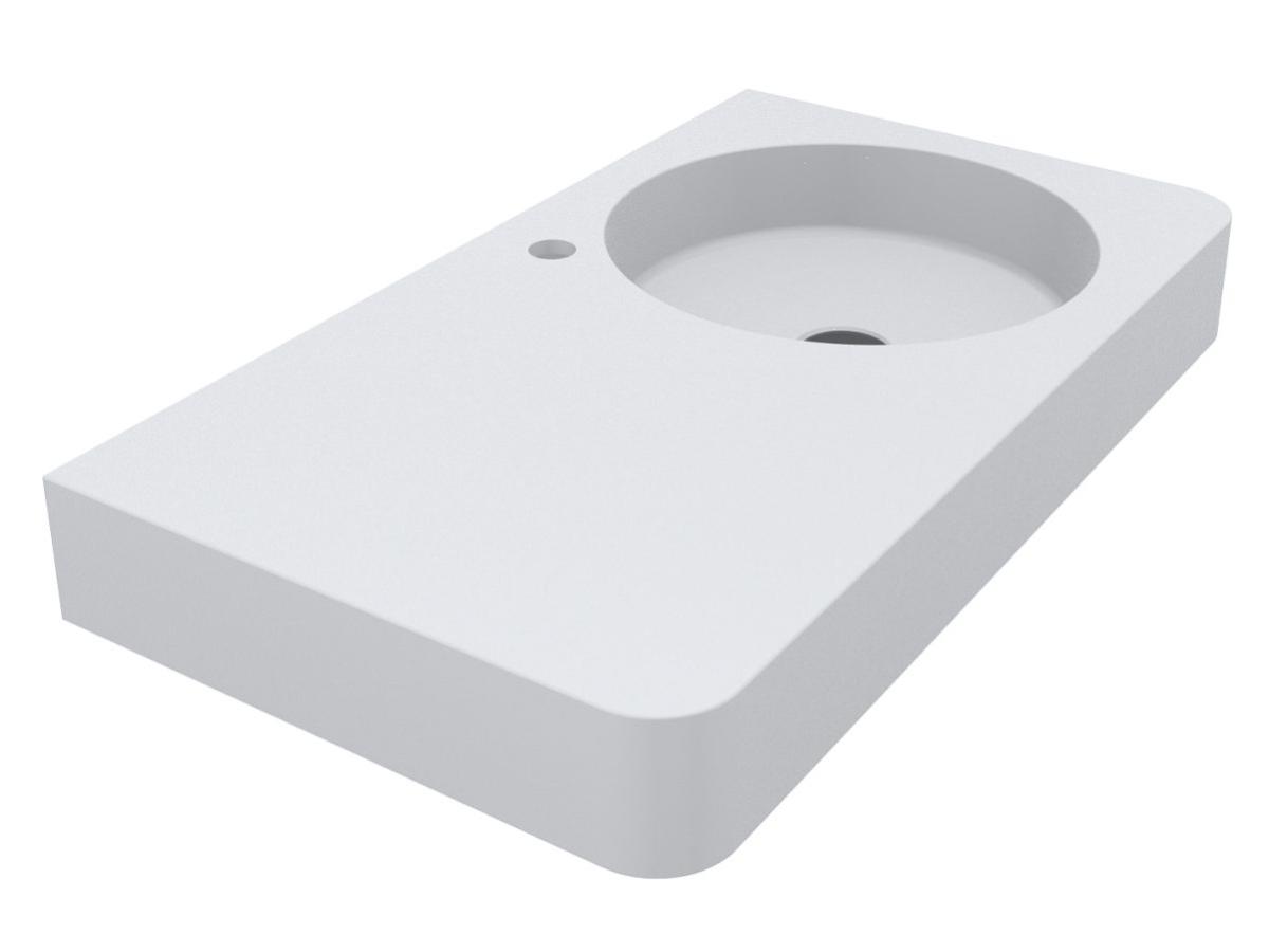 Washbasin LOOP 800 R MATT