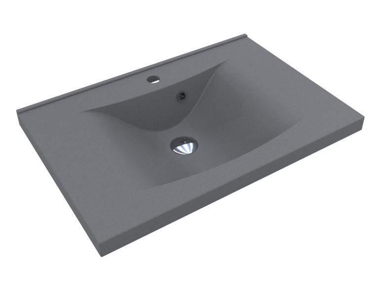 Washbasin LORRY MIRASTONE GRAY