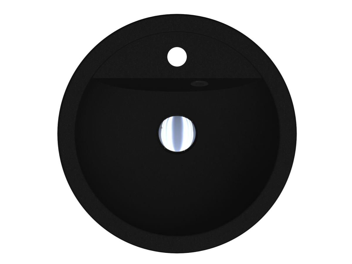 Washbasin MADISON MIRASTONE BLACK SHINE