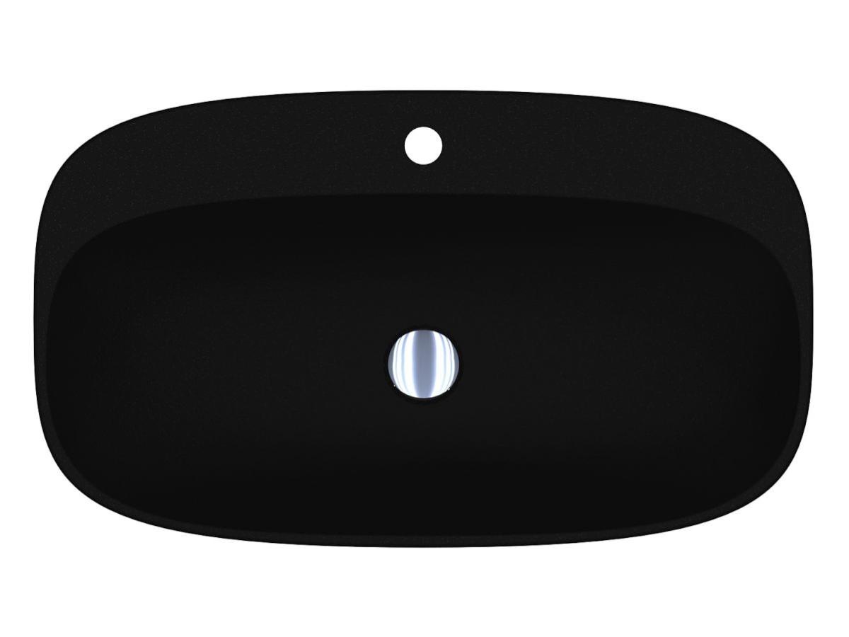 Washbasin MOLLE MIRASTONE BLACK SHINE