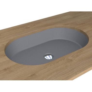 Washbasin ROME MIRASTONE GRAY