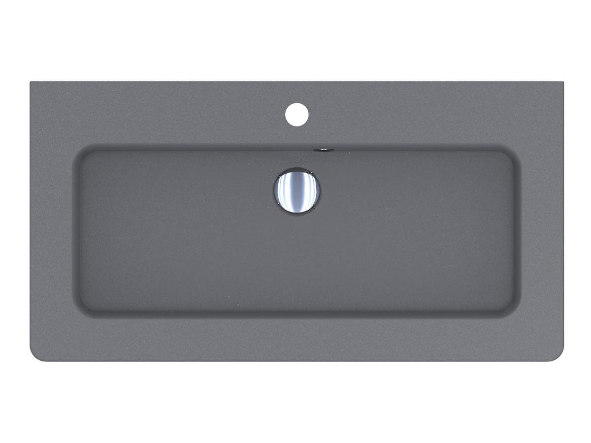 Washbasin ROSTRIKS TRES MIRASTONE GRAY