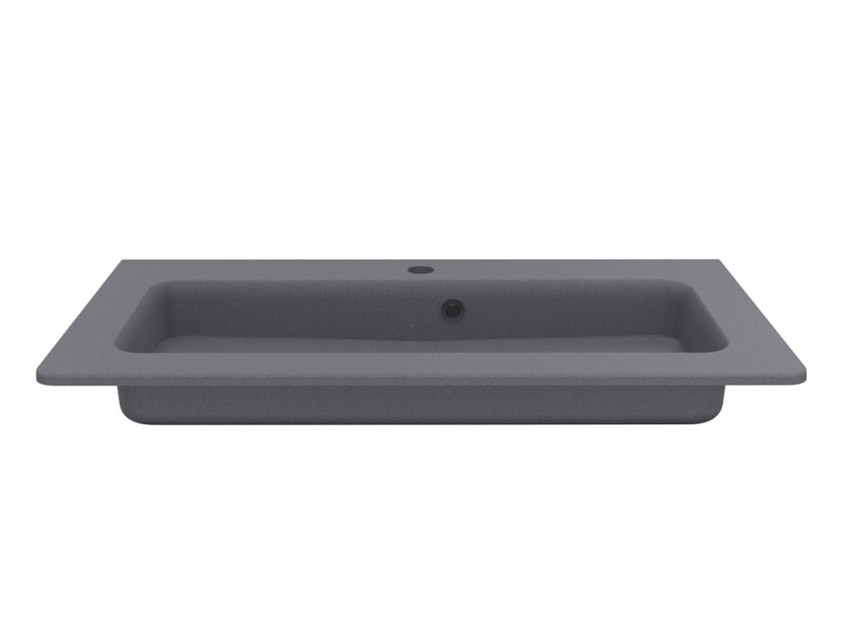 Washbasin ROSTRIKS TRES MIRASTONE GRAY