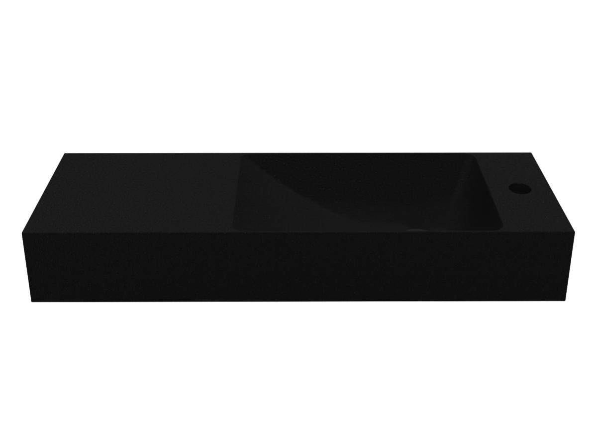 Washbasin SHANGHAI R MIRASTONE BLACK SHINE