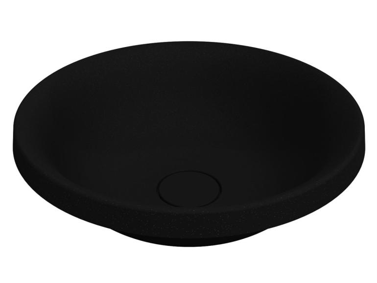 Washbasin SIENA MIRASTONE BLACK SHINE