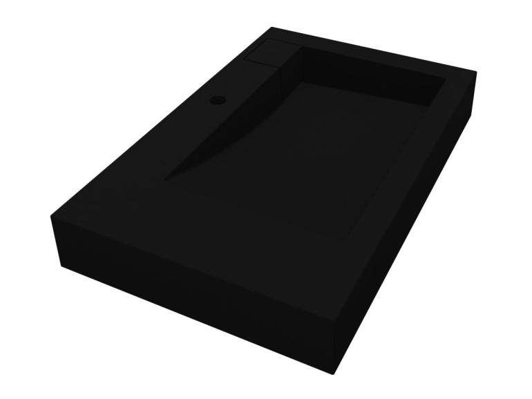 Washbasin TOKYO MIRASTONE BLACK SHINE