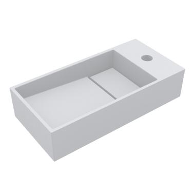 Washbasin TONI 450 L MATT