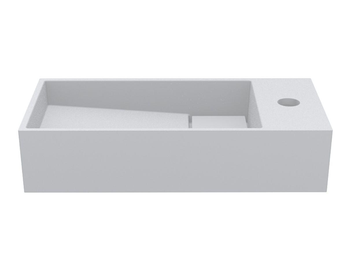 Washbasin TONI 450 L MATT