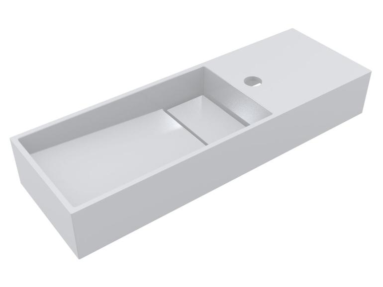 Washbasin TONI 650 L MATT