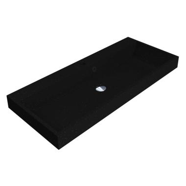 Washbasin VARNA 1000 MIRASTONE BLACK SHINE