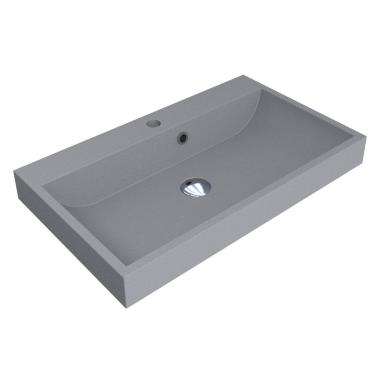Washbasin VARNA 700 MIRASTONE GRAY