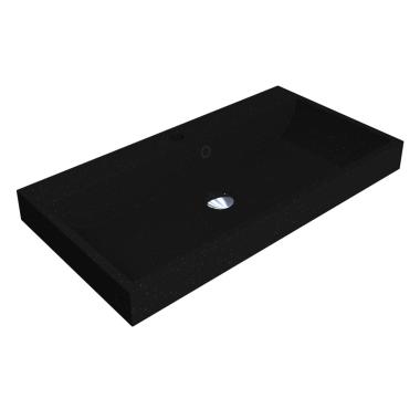 Washbasin VARNA 800 MIRASTONE BLACK SHINE