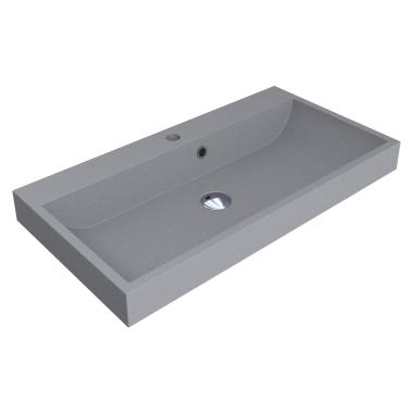 Washbasin VARNA 800 MIRASTONE GRAY