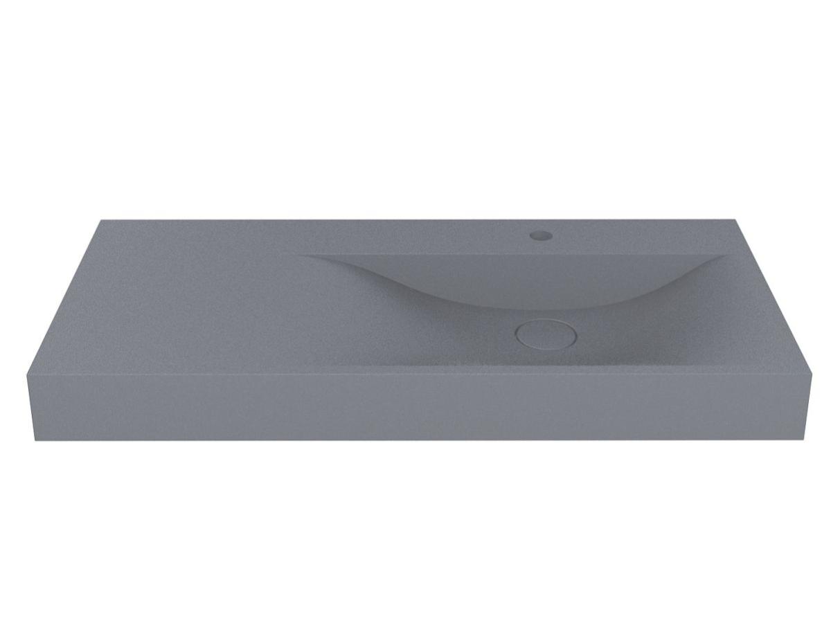 Washbasin VIOLA 1000 R MIRASTONE GRAY