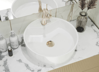 Washbasin COUNTRYmade of artificial stone