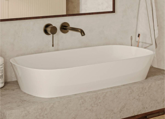 Washbasin TRIPOLImade of artificial stone