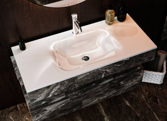 Washbasin JESSEL 1000made of artificial stone