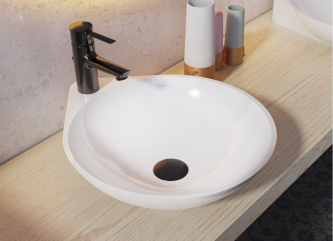 Washbasin FLORENCEmade of artificial stone