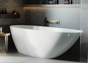 Bathtub MELBOURNEmade of artificial stone