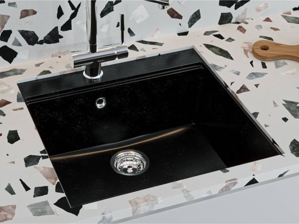 Kitchen sink LAGOON 540 black