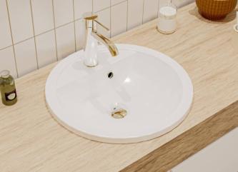Washbasin MADISONmade of artificial stone