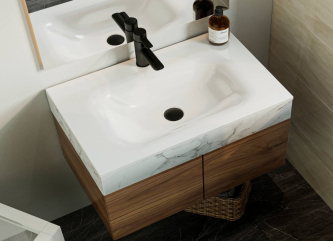 Washbasin JESSEL 700made of artificial stone