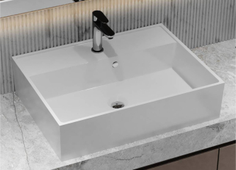 Washbasin CRASS 600made of artificial stone