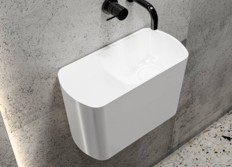 Washbasin HELIX Rmade of artificial stone