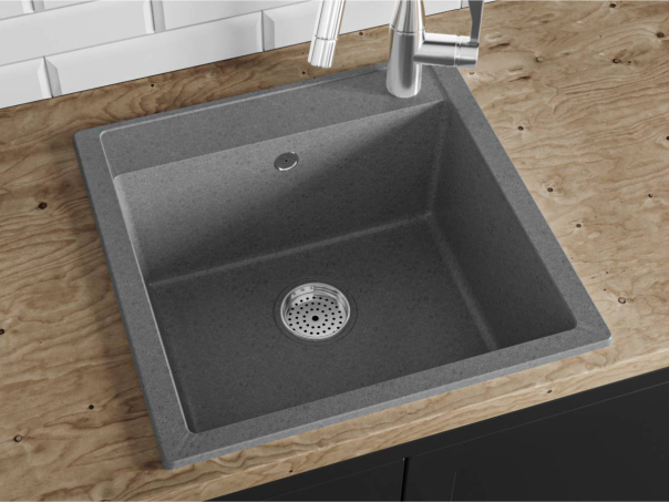 Kitchen sink BODRUM 510 gray